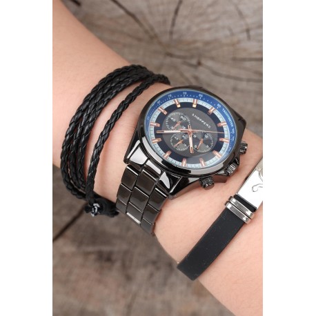 ست ساعت دستبند جدید مردانه