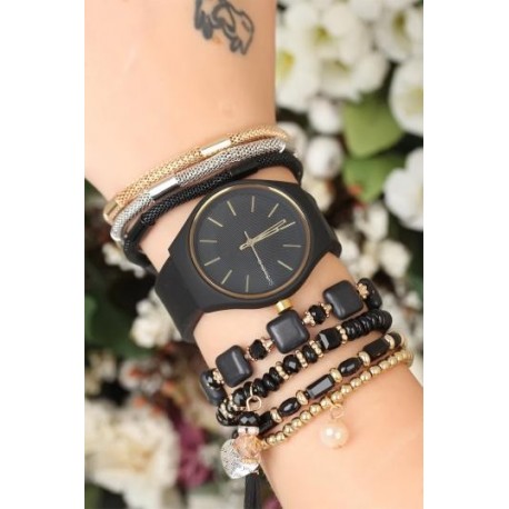 ست ساعت و دستبند خاص زنانه