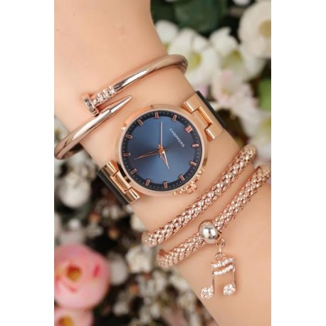 ست ساعت دستبند جدید زنانه