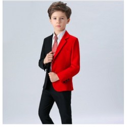 کت وشلوار دورنگ پسرانه