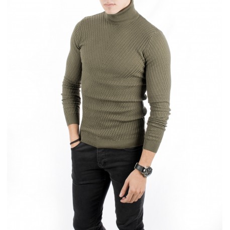 بلوز بافت یقه اسکی مردانه