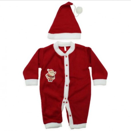 لباس سرهمی بابانوءل پسرانه