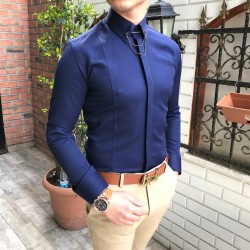 پیراهن کلاسیک مردانه
