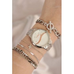 ست ساعت و دستبند زنانه شیک