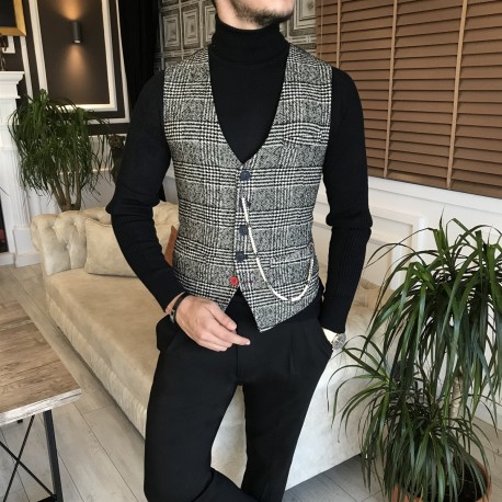ژیله مردانه زرشکی