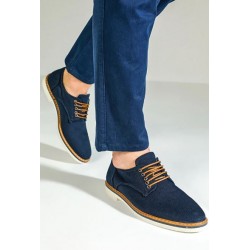 کفش کلاسیک آبی مردانه