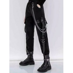 شلوار اسلش مشکی زنانه