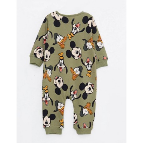 لباس سرهمی طرح میکی موس پسرانه