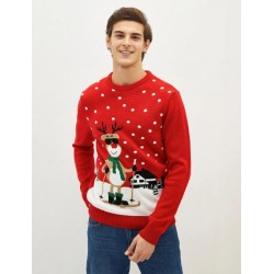 بلوز بافت طرحدار مردانه