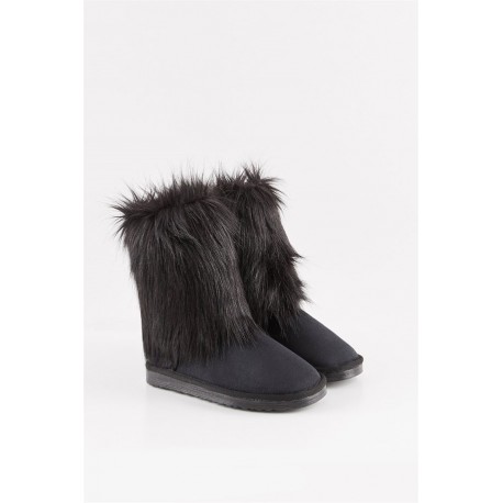 بوت خزدار زنانه