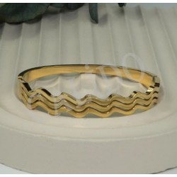 دستبند رنگ طلایی دخترانه