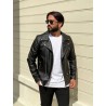 کاپشن چرم اسپرت مردانه