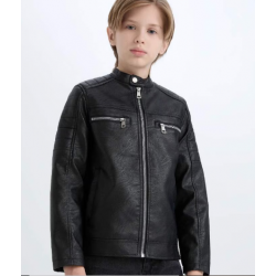 کاپشن چرم پسرانه