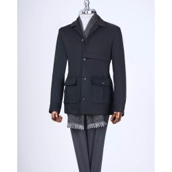 کاپشن مشکی مردانه