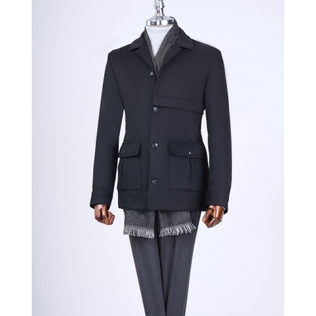 کاپشن مشکی مردانه