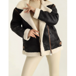 کت چرم زنانه