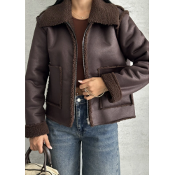 کت چرم زنانه