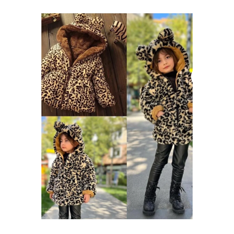 کت خز مصنوعی دخترانه