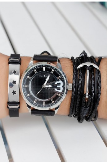 ست ساعت و دستبند مردانه