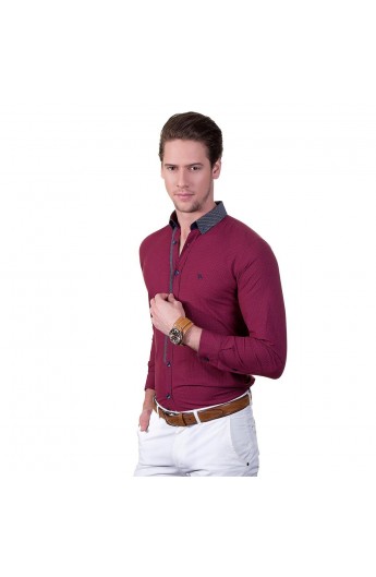 پیراهن جلو دکمه دار مردانه