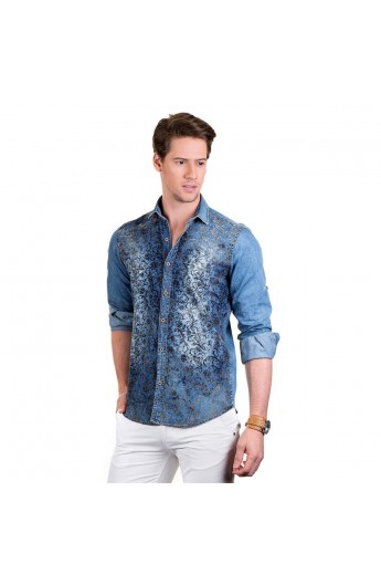 پیراهن طرح دار مردانه