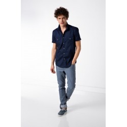 پیراهن آستین کوتاه مردانه