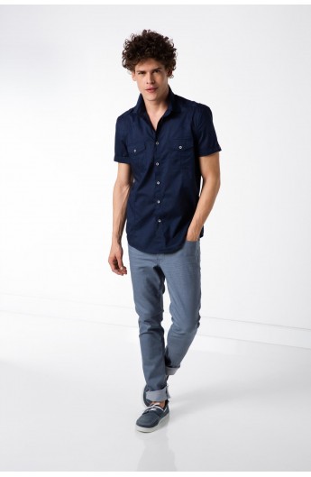 پیراهن آستین کوتاه مردانه