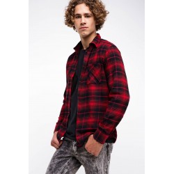 پیراهن چهارخانه مردانه