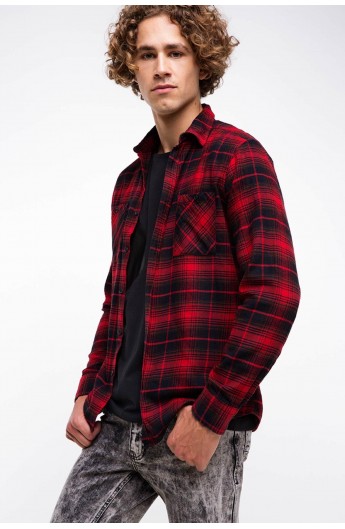 پیراهن چهارخانه مردانه