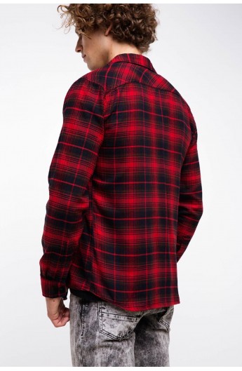 پیراهن چهارخانه مردانه