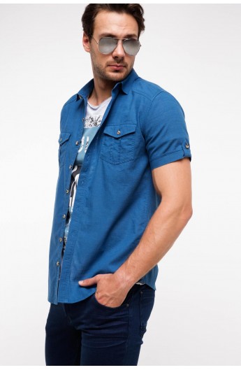 پیراهن آستین کوتاه مردانه