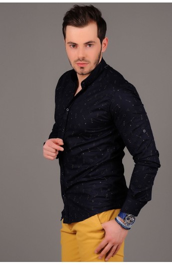 پیراهن طرح دار مردانه