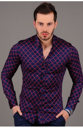 پیراهن طرح دار مردانه