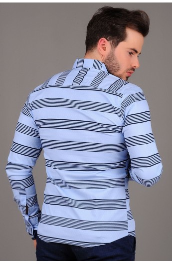 پیراهن راه راه مردانه