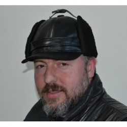 کلاه چرم مردانه