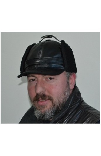 کلاه چرم مردانه