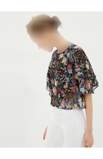 بلوز طرح دار زنانه