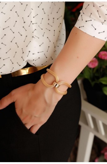 دستبند طلایی زنانه