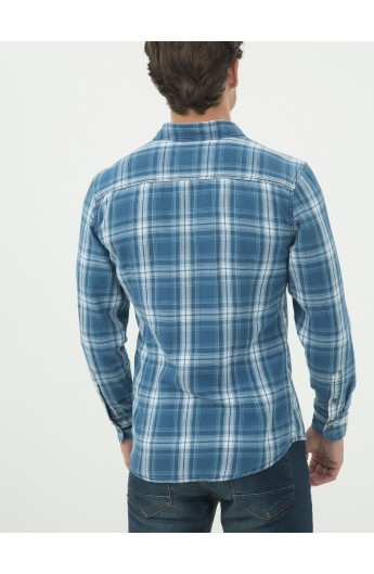 پیراهن چهارخانه مردانه