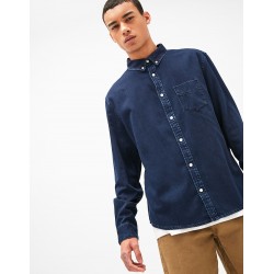 پیراهن جین مردانه جلو دکمه دار