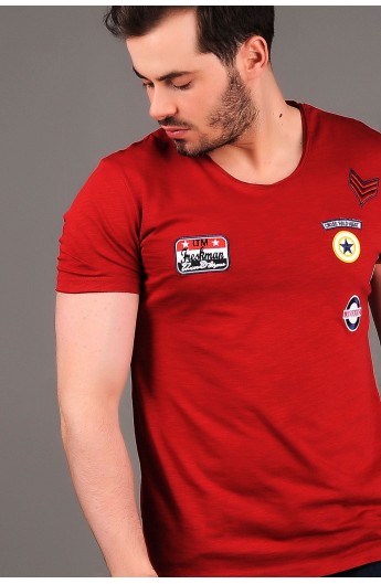 تیشرت طرح دار مردانه