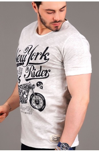 تیشرت طرح دار مردانه