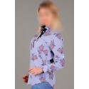 بلوز طرح دار زنانه