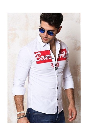 پیراهن اسپرت طرحدار مردانه