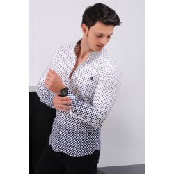 پیراهن طرحدار اسپرت