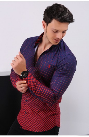 پیراهن مدلدار مردانه