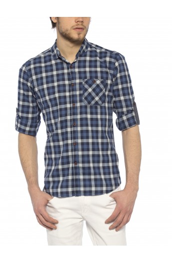 پیراهن چهارخانه مردانه