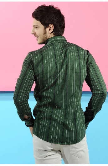 پیراهن خط دار مردانه