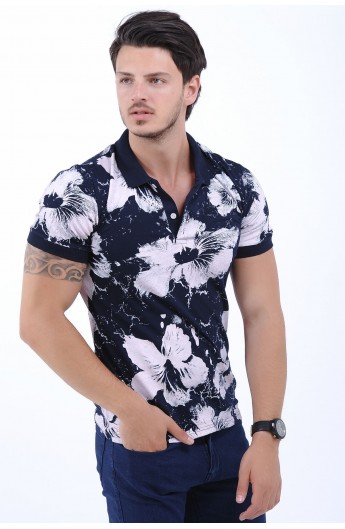 تیشرت گلدار مردانه