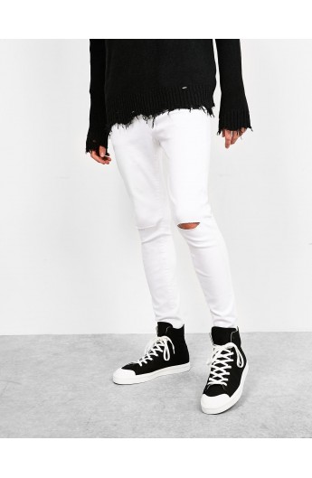 شلوار جین دکمه دار مردانه